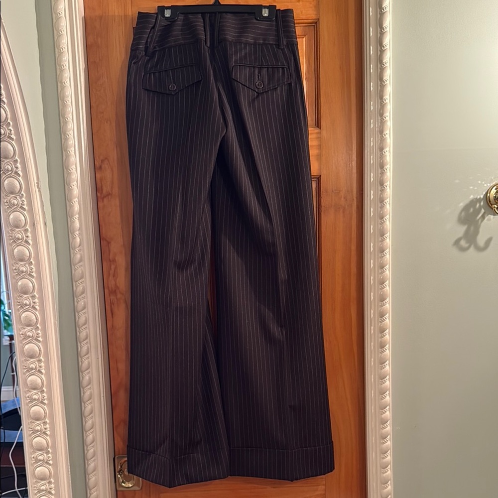 BCBGMaxAzria Brown Wide-Leg Trousers - Picture 7 of 13